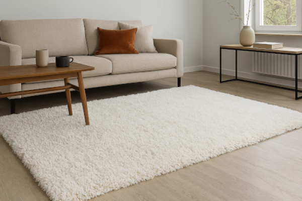 JAB Teppich Savanna 198 – nach Maß 200 x 300 cm - inkl. Paspel Alcantara 1 cm